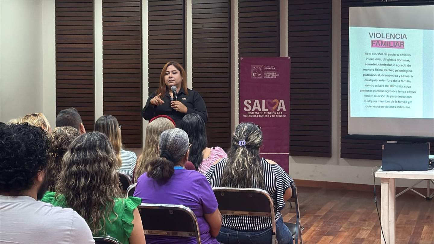 Sistema SALVA avanza en acciones para prevenir y atender la violencia familiar en Sonora